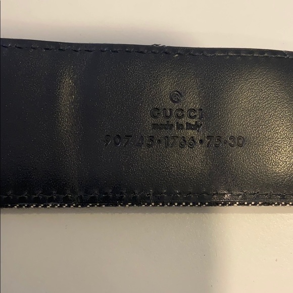 Gucci vintage gg denim belt - Picture 3 of 4